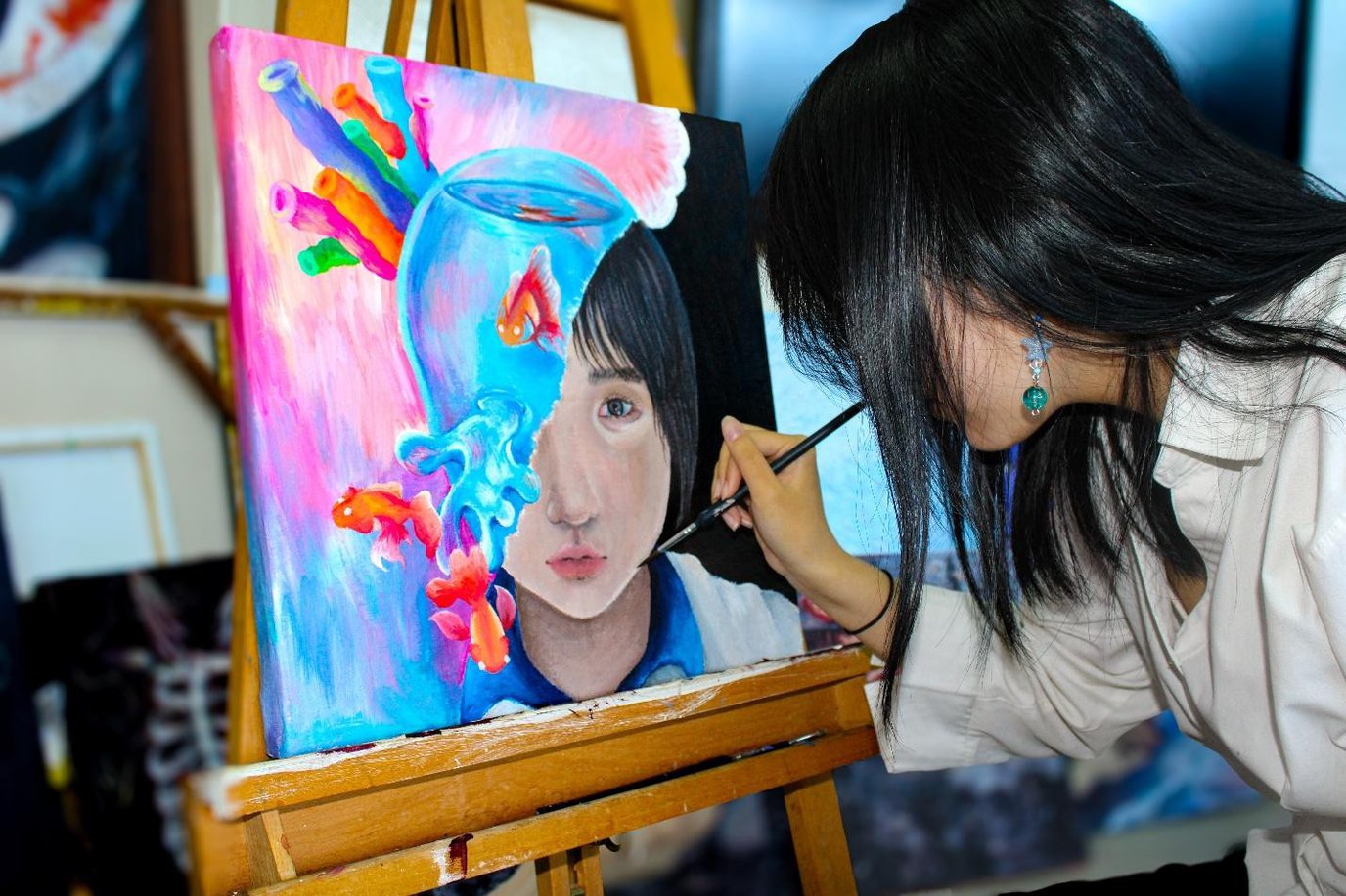 Creativity in Focus Student Artist at Work.jpg